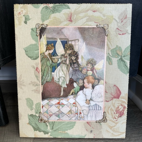 Other - Vintage Fairy Tapestry Frame